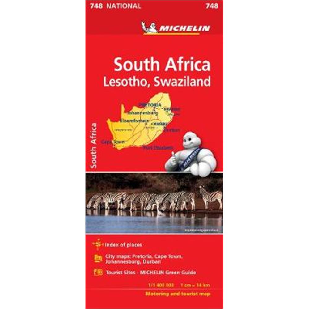 South Africa- Michelin National Map 748